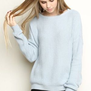 Blue Ollie Sweater